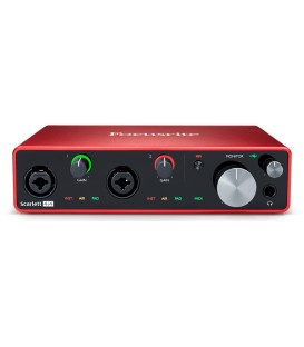 INTERFAZ DE AUDIO FOCUSRITE SCARLETT 4I4 3RD GEN