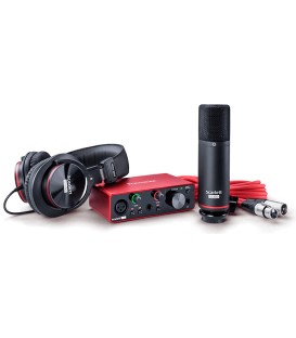 KIT DE GRABACION FOCUSRITE SCARLETT SOLO STUDIO 3RD GEN