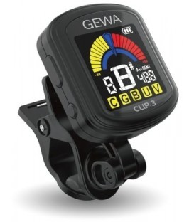 AFINADOR ELECTRONICO GEWA CLIP-3
