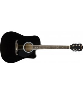 GUITARRA ELECTROACUSTICA FENDER FA-125CE BK