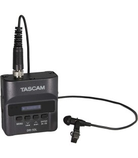 GRABADORA CON MICROFONO LAVALIER TASCAM DR-10L