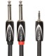 CABLE MINIJACK ESTEREO A DOBLE JACK MONO ROLAND RCC-10-3528