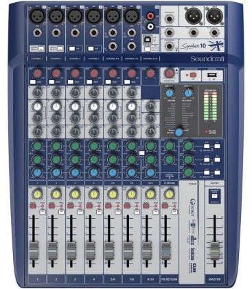 MEZCLADOR ANALOGICO SOUNDCRAFT SIGNATURE 10