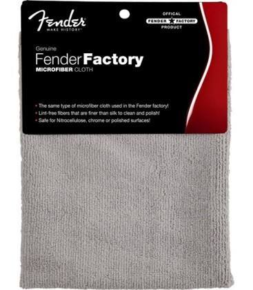 PAÑO DE MICROFIBRA FENDER FACTORY MICROFIBER CLOTH