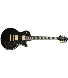 GUITARRA ELECTRICA EPIPHONE LES PAUL CUSTOM EBONY