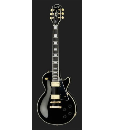 GUITARRA ELECTRICA EPIPHONE LES PAUL CUSTOM EBONY