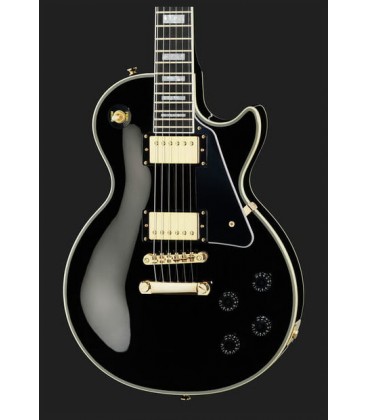 GUITARRA ELECTRICA EPIPHONE LES PAUL CUSTOM EBONY