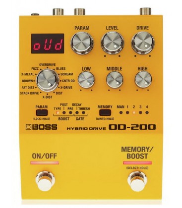 MULTIEFECTOS OVERDRIVE BOSS OD-200