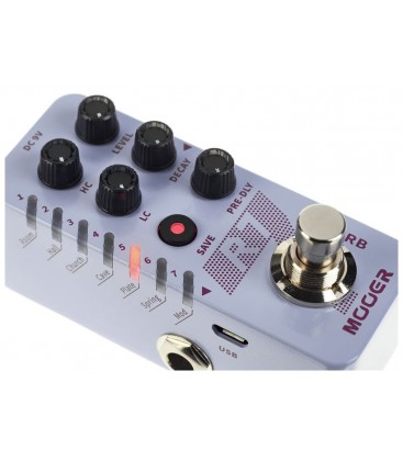 PEDAL DE REVERB MOOER R7 REVERB