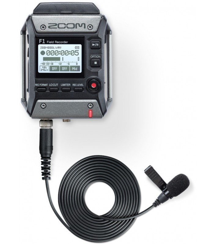 Zoom LMF-2 Micr/ófono Lavalier para grabadora F1