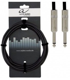 CABLE DE INSTRUMENTO DE 6 METROS ALPHA AUDIO 190505