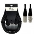CABLE XLR-XLR 9 MTRS 190555 ALPHA AUDIO