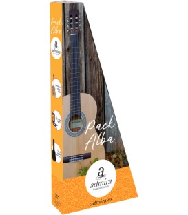 PACK DE INICIACION DE GUITARRA CLASICA ADMIRA ALBA