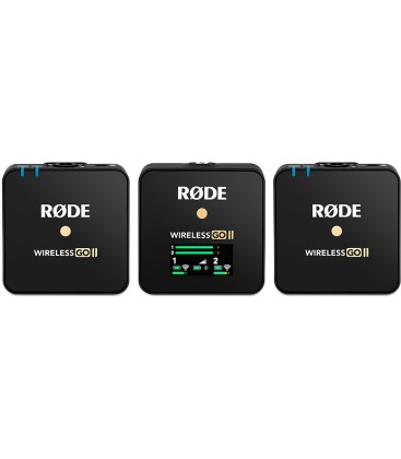 SISTEMA DE MICROFONO INALAMBRICO DE DOBLE CANAL RODE WIRELESS GO II