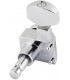 CLAVIJERO FENDER LOCKING TUNING MACHINES.POLISHED CHROME