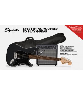 PACK DE GUITARRA ELECTRICA SQUIER AFFINITY STRAT HSS IL CFM