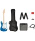 PACK DE GUITARRA ELECTRICA SQUIER AFFINITY STRAT HSS MN LPB