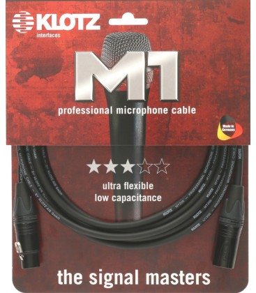 CABLE DE MICROFONO 5 METROS KLOTZ M1FM1N0500