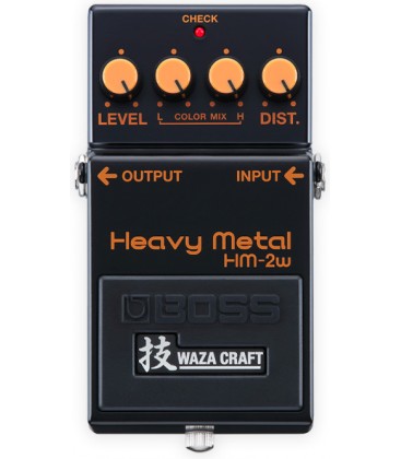EFECTO DE DISTORSION BOSS WAZA HEAVY METAL HM-2W
