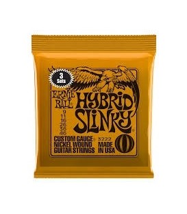 ERNIE BALL JUEGO ELE PACK3 09-46 3222