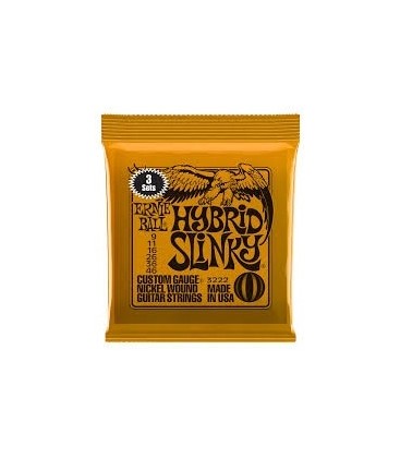 ERNIE BALL JUEGO ELE PACK3 09-46 3222