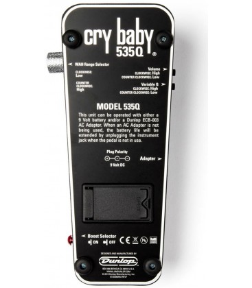 PEDAL MULTI-WAH JIM DUNLOP CRY BABY 535Q