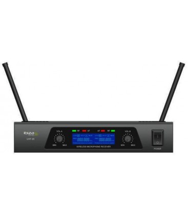 SISTEMA INALAMBRICO DOBLE IBIZA SOUND UHF20