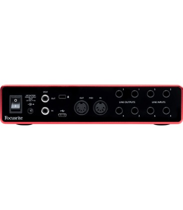 INTERFAZ DE AUDIO FOCUSRITE SCARLETT 8I6 3RD GEN