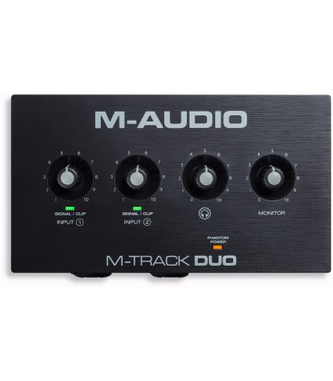 INTERFAZ DE AUDIO M-AUDIO M-TRACK DUO