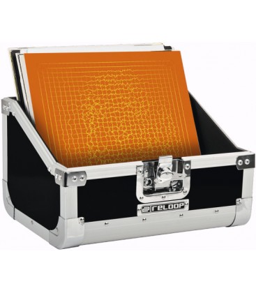 MALETA PARA VINILOS RELOOP 80 RECORD CASE BLACK
