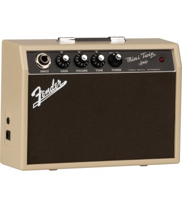 AMPLIFICADOR PORTATIL FENDER MINI 65 TWIN-AMP BLONDE