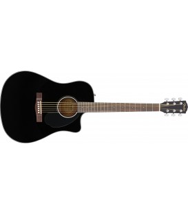 GUITARRA ELECTROACUSTICA FENDER CD-60SCE BLK