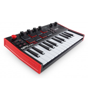 TECLADO CONTROLADOR CON SONIDOS AKAI MPK MINI PLAY MK3