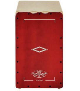 CAJON FLAMENCO PEPOTE JALEO CON TAPA ROJA