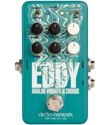 EFECTO DE VIBRATO Y CHORUS ELECTRO-HARMONIX EDDY