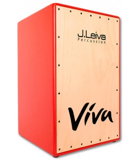 CAJON FLAMENCO J. LEIVA VIVA RED