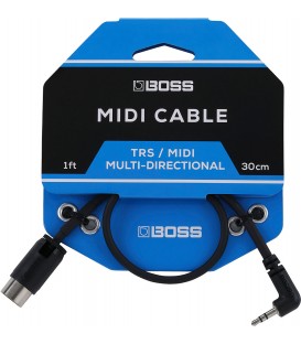 CABLE MIDI-TRS DE 30 CM BOSS BMIDI-1-35