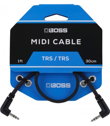 CABLE MIDI TRS-TRS DE 30 CM BOSS BCC-1-3535