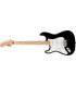 GUITARRA ELECTRICA ZURDA SQUIER SONIC STRATOCASTER LH MN BLK