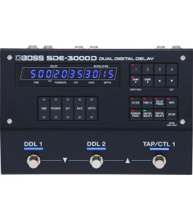 EFECTO DE DELAY DIGITAL DUAL BOSS SDE-3000D