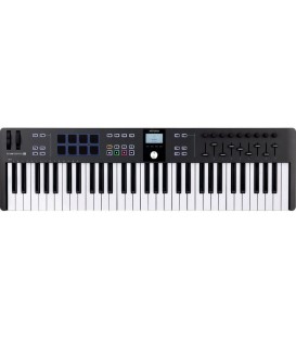 TECLADO CONTROLADOR ARTURIA KEYLAB ESSENTIAL 61 MK3 BLACK