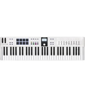 TECLADO CONTROLADOR ARTURIA KEYLAB ESSENTIAL 61 MK3 WHITE