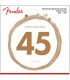SET DE CUERDAS PARA BAJO ACUSTICO FENDER 8060 045-100