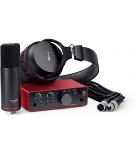 PACK DE GRABACION FOCUSRITE SCARLETT SOLO STUDIO 4TH GEN