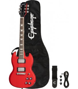 PACK DE GUITARRA ELECTRICA EPIPHONE POWER PLAYERS SG LVR