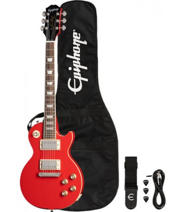 PACK DE GUITARRA ELECTRICA EPIPHONE POWER PLAYERS LES PAUL LVR