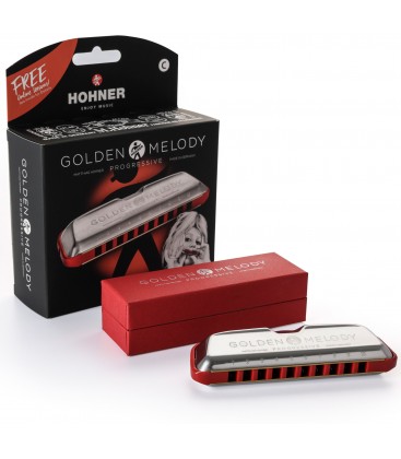 ARMONICA DIATONICA HOHNER GOLDEN MELODY PROGRESSIVE B