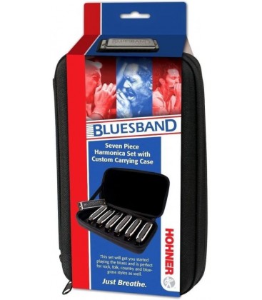 SET DE ARMONICAS HOHNER BLUES BAND 7 PACK