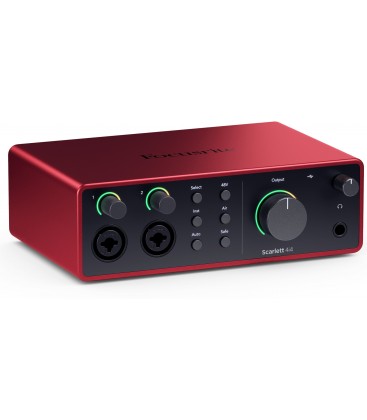 INTERFAZ DE AUDIO FOCUSRITE SCARLETT 4I4 4TH GEN