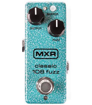 PEDAL DE EFECTO MXR CLASSIC 108 FUZZ MINI